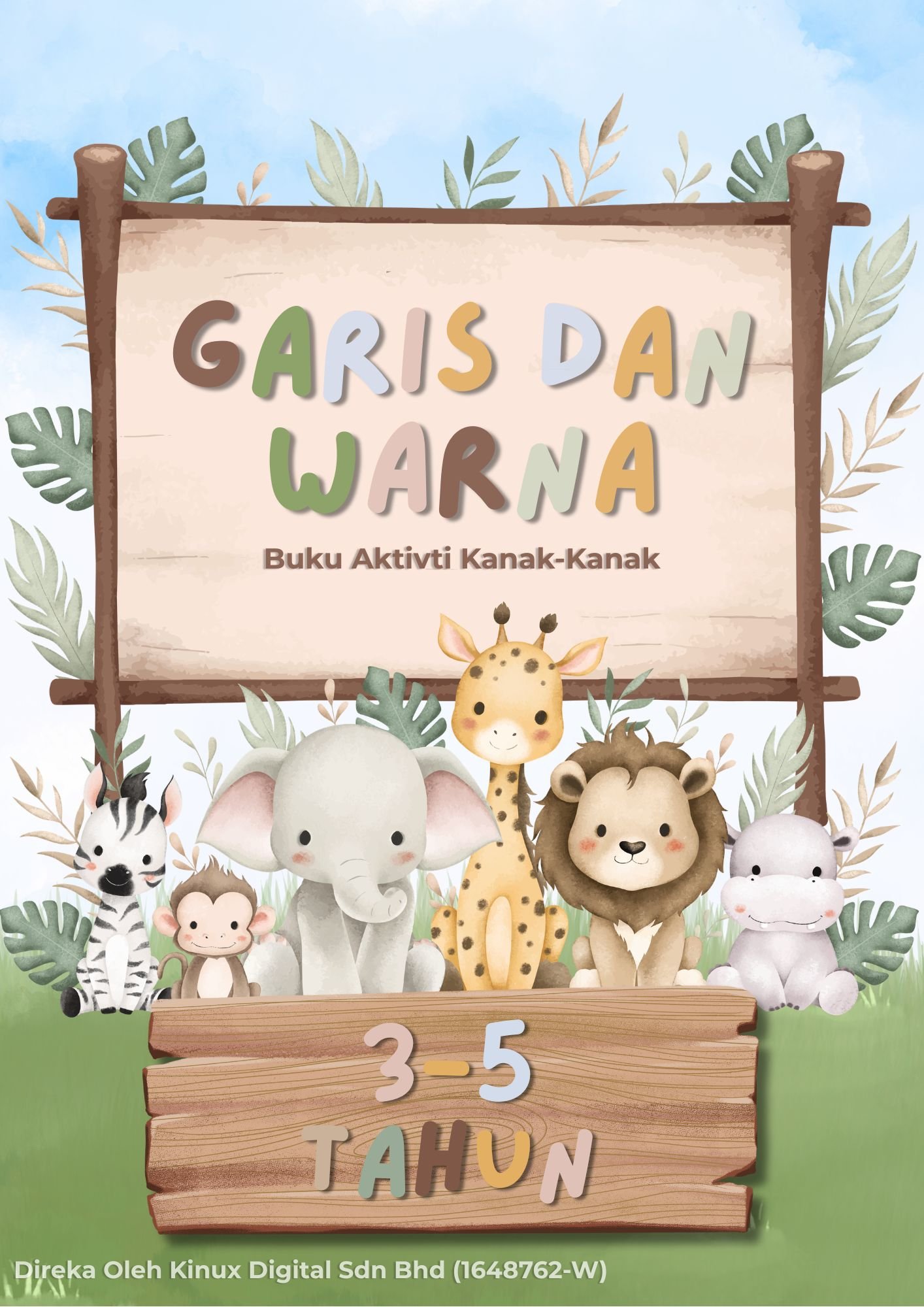 Garis dan Warna cover