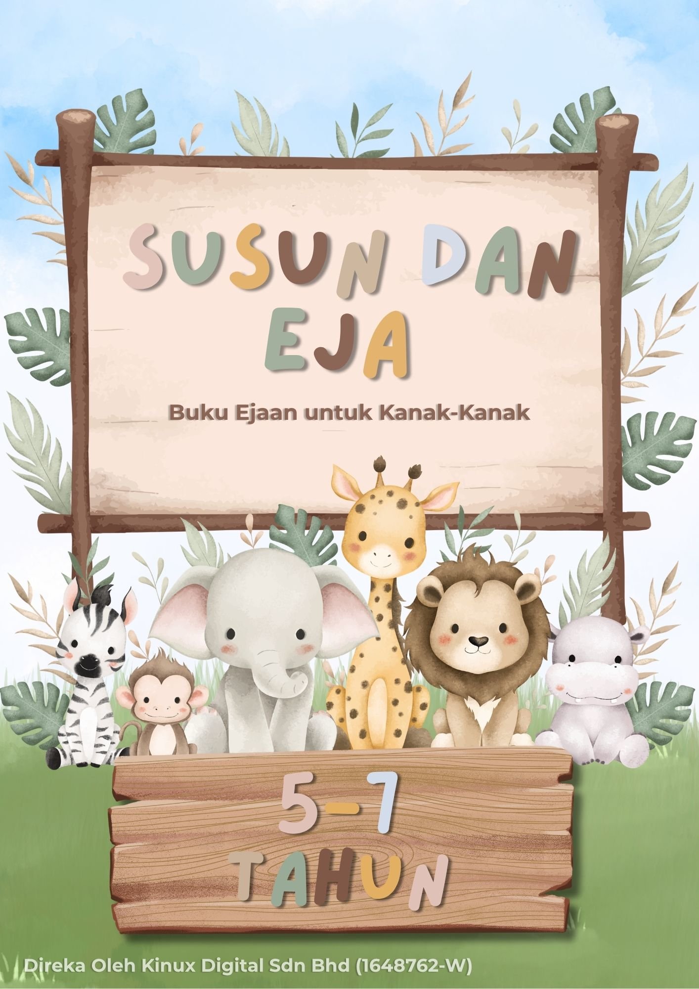 Susun dan Eja BM+ENG cover